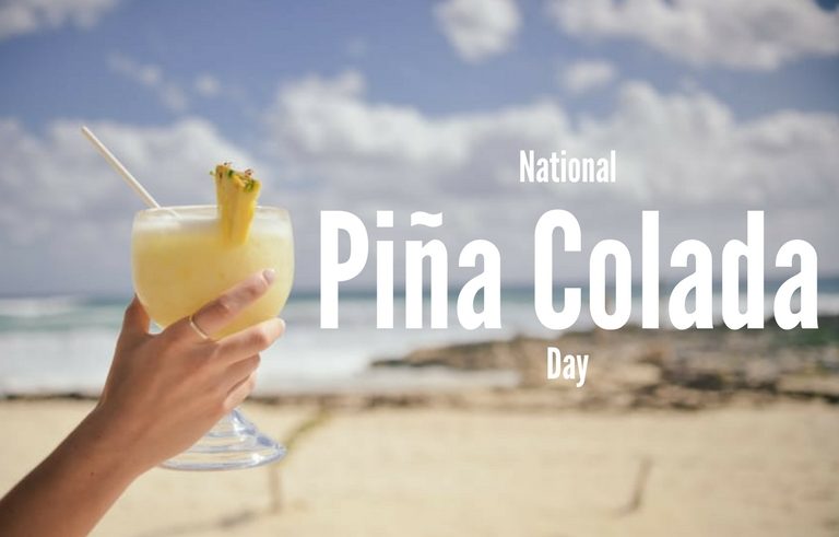 NATIONAL PINA COLADA DAY