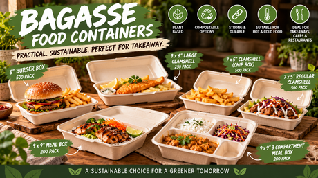 Bagasse Takeaway Food Boxes: The Complete Guide to Choosing the Right Packaging for Your Business