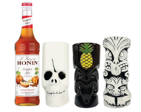 Pumpkin, Spooky Glassware & Skulls!  Are You Ready for Halloween?