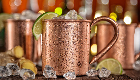 COPPER BARWARE AT LOVE TIKI