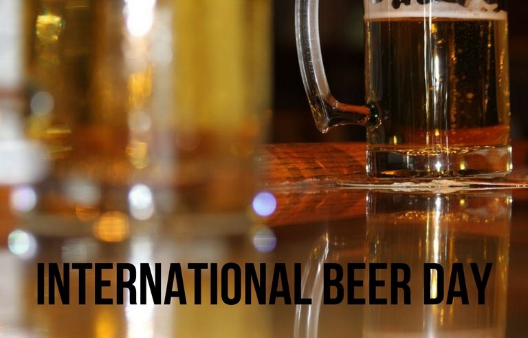 BOTTOMS UP FOR INTERNATIONAL BEER DAY