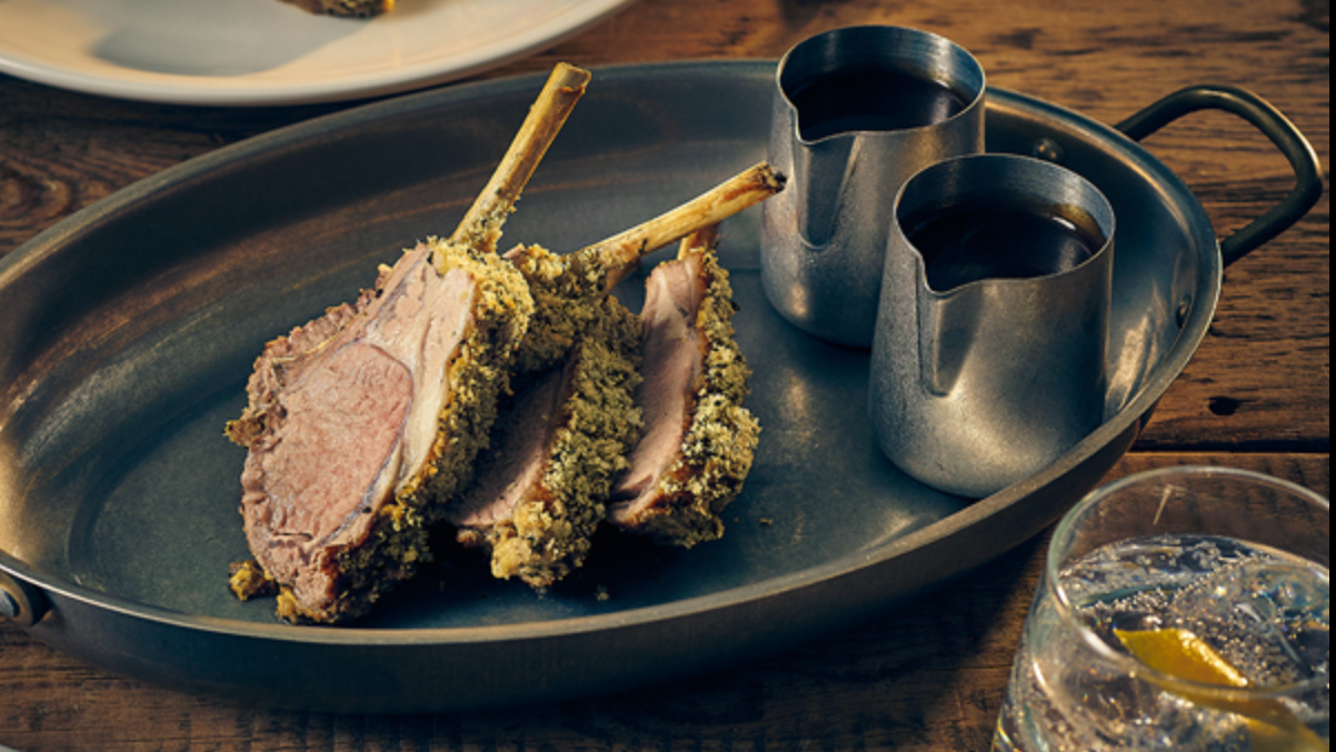 NEW - Vintage Steel Serving Range