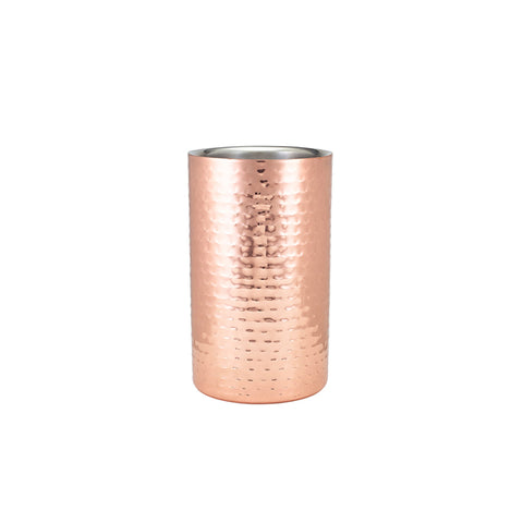 GenWare Hammered Copper Plated Wine Cooler
