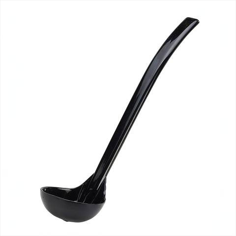 Ladle 9 1/2" 1oz Plain Black