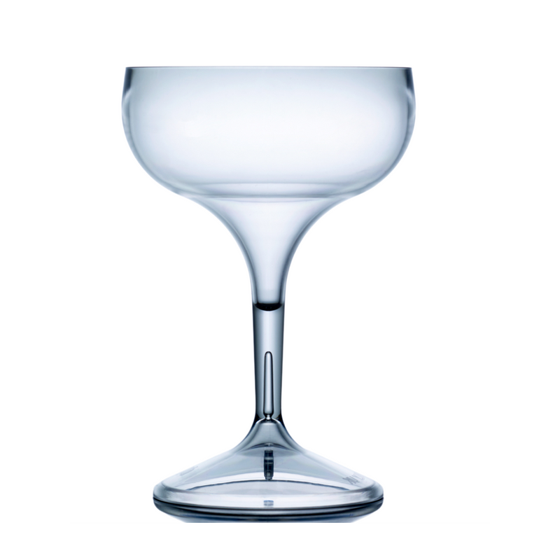 Elite 9oz Coupe Cocktail Saucer Clear