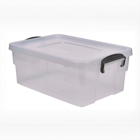 Storage Box 38L W/ Clip Handles