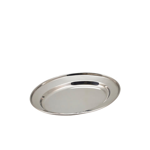 GenWare Stainless Steel Oval Flat 22cm/ 9"