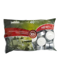 Bolsius Maxi Tealights 10hr 60mm - Bag of 40