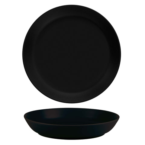 Nordika Black Deep Plate 24cm