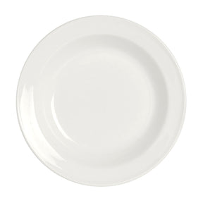 Simplicity White Rimmed Soup Plate 23cm 44cl (9" 15 1/2oz) - Pack 24