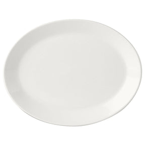Simplicity White Oval Coupe Plate 39cm (15 1/2") - Pack 6