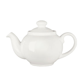 Simplicity White Teapot 42.5cl (15oz) - Pack 6