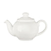 Simplicity White Teapot 42.5cl (15oz) - Pack 6