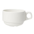 Simplicity White Slimline Stacking Cup 28.5cl (10oz) - Pack 36