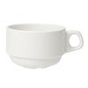 Simplicity White Slimline Stacking Cup 28.5cl (10oz) - Pack 36