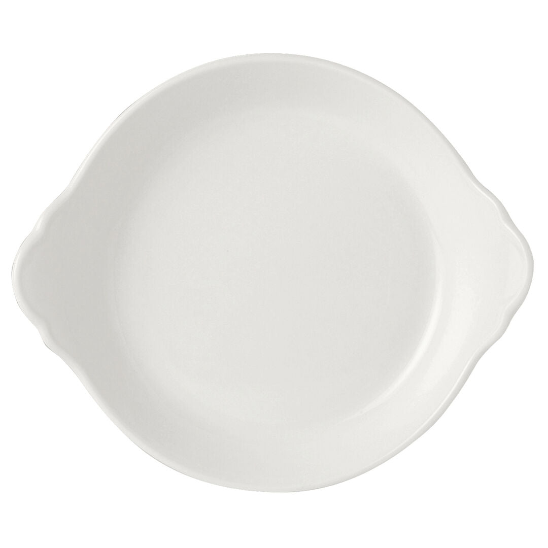 Simplicity White Round Eared Scallop Dish 14.5cm (5 3/4") - Pack 36