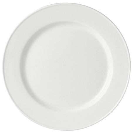 Simplicity White Slimline Plate 23cm (9") - Pack 24