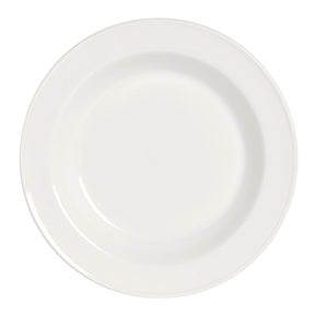 Simplicity White Slimline Soup Plate 21.5cm 39.75cl (8 1/2" 14oz) - Pack 24