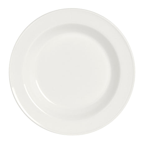 Simplicity White Slimline Soup Plate 21.5cm 39.75cl (8 1/2" 14oz) - Pack 24