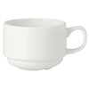 Simplicity White Slimline Stacking Cup 17cl (6oz) - Pack 36