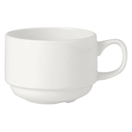 Simplicity White Slimline Stacking Cup 10cl (3 1/2oz) - Pack 36