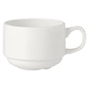 Simplicity White Slimline Stacking Cup 10cl (3 1/2oz) - Pack 36
