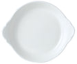 Simplicity White Round Eared Dish 21.5cm (8 1/2") - Pack 12