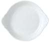 Simplicity White Round Eared Dish 21.5cm (8 1/2") - Pack 12
