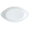 Simplicity White Oval No1 Eared Dish 20 x 11cm (7 7/8 x 4 3/8") - Pack 24