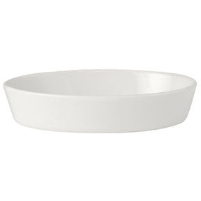 Simplicity White Oval Sole Dish 21.5 x 14cm (8 1/2 x 5 1/2") - Pack 12