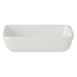 Simplicity White Rectangular Tray 16.5 x 12.3cm 50cl (6 1/2 x 4 7/8" 17 1/2oz) - Pack 12
