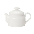 Simplicity White Club Teapot 42.5cl (15oz) - Pack 6