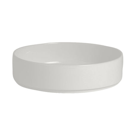 Simplicity White Round Stacking Tray 7.5cm 7.67cl (3" 2 7/10oz) - Pack 12