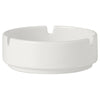 Simplicity White Ashtray Stacking 3 Notch 10.25cm (4") - Pack 12