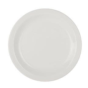 Simplicity White Cresta Plate 25.5cm (10") - Pack 24