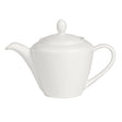 Simplicity White Harmony Teapot 85.25cl (30oz) L1 - Pack 6