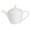 Simplicity White Harmony Teapot 60cl (21oz) L2 - Pack 6