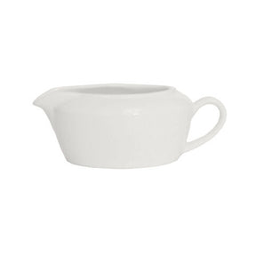 Simplicity White Harmony Sauce Boat 37cl (13oz) - Pack 6