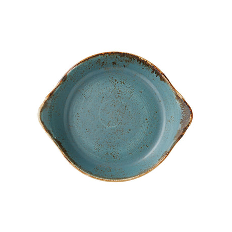 Craft Blue Round Eared Dish 18.5cm (7 1/4") - Pack 12