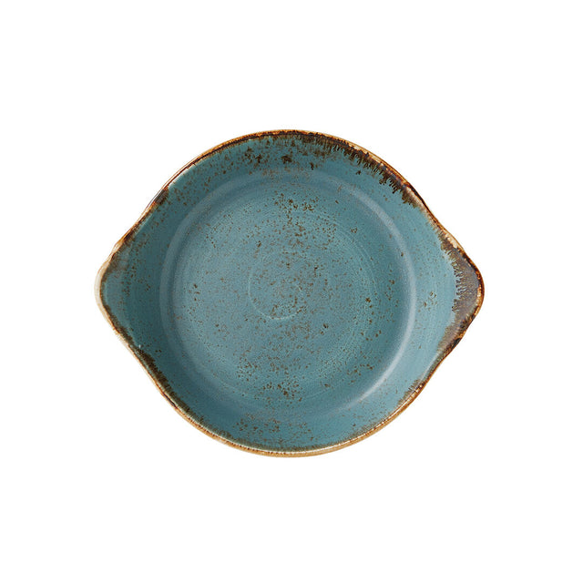 Craft Blue Round Eared Dish 18.5cm (7 1/4") - Pack 12