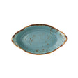 Craft Blue Oval No1 Eared Dish 20 x 11cm (7 7/8 x 4 3/8") - Pack 24