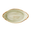 Craft Green Oval No4 Eared Dish 34 x 19cm (13 3/8 x 7 1/2") - Pack 6