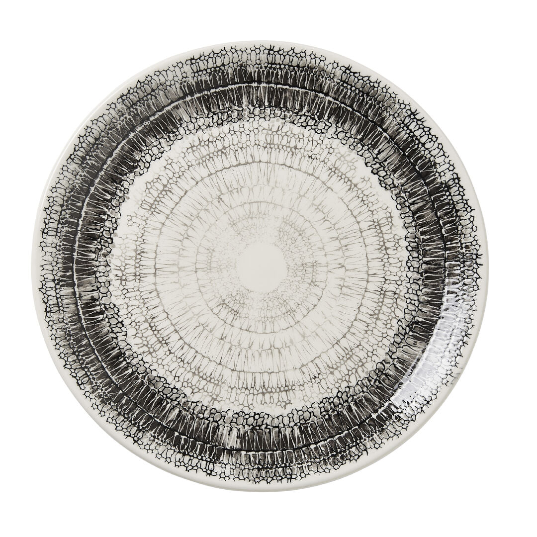 Petra Graphite Coupe Plate 28cm (11") - Pack 12