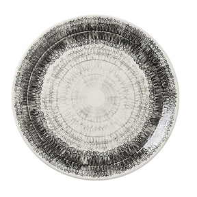 Petra Graphite Coupe Plate 28cm (11") - Pack 12