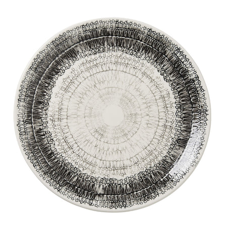 Petra Graphite Coupe Plate 28cm (11") - Pack 12