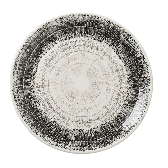 Petra Graphite Coupe Plate 28cm (11") - Pack 12
