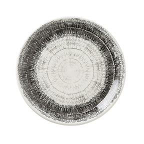 Petra Graphite Coupe Plate 25.25cm (10") - Pack 12