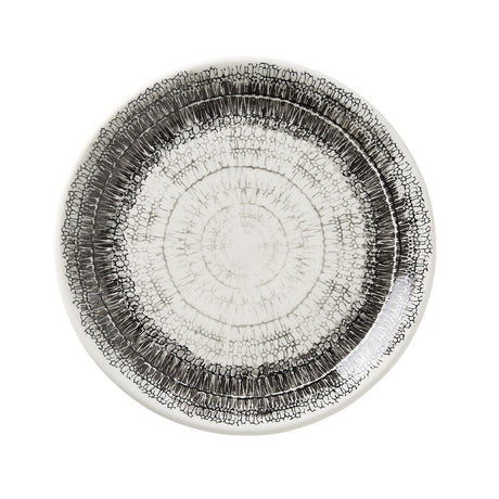 Petra Graphite Coupe Plate 25.25cm (10") - Pack 12