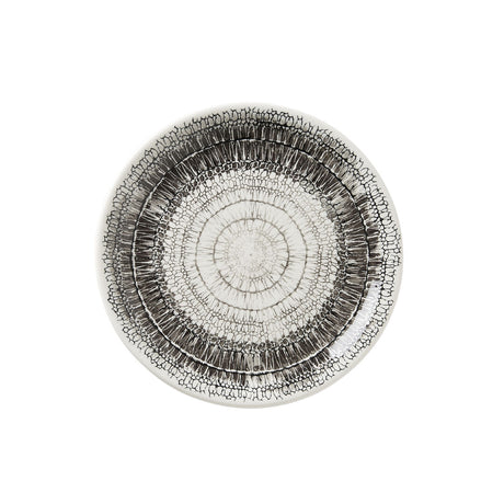 Petra Graphite Coupe Plate 20.25cm (8") - Pack 12