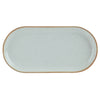 Stone Narrow Oval Plate 30cm